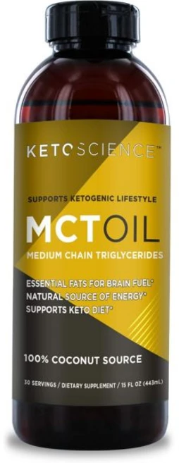 케토 사이언스 케토제닉 MCT 오일 100% 코코넛으로 만든 식이 보충제 에너지 촉진 무향 15온스, 케토 사이언스 케토제닉 MCT 오일 100% 코코넛 만, 1개, 443ml - 쿠팡
