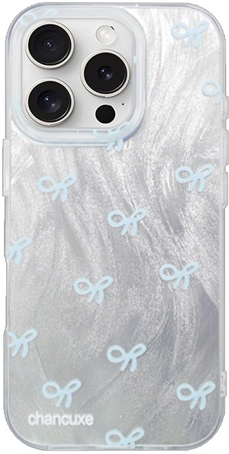 니하 아이폰 실버 샤이닝 케이스