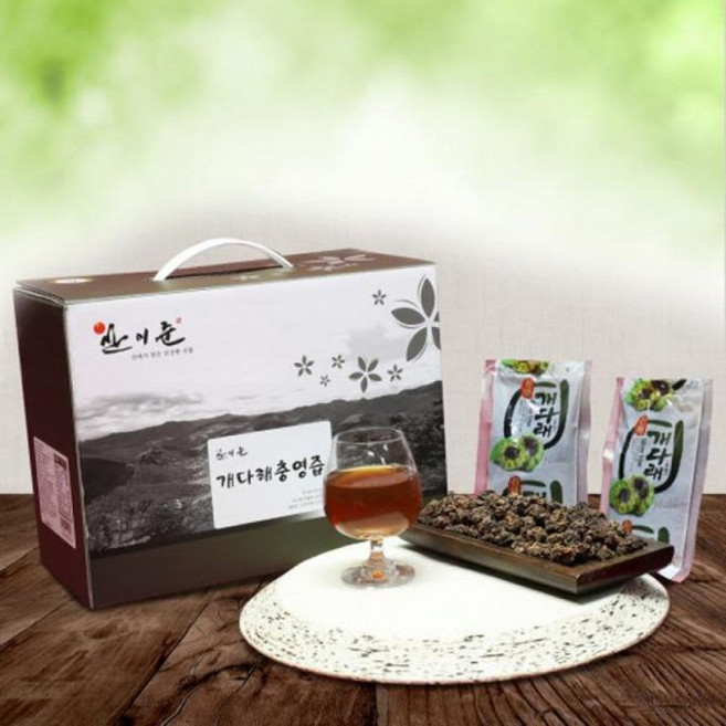 100ml 충영으로만든 50팩 자연산 개다래즙1박스 영양제, 1개, 100g