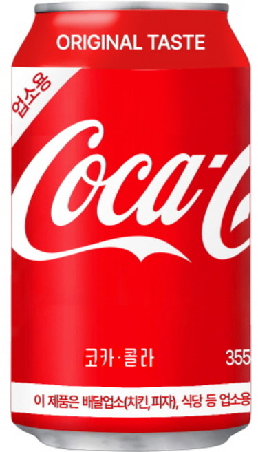 코카콜라 캔음료 업소용, 24개, 355ml