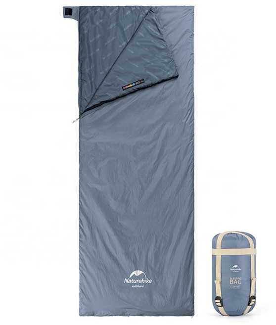 네이처하이크 LW180 초경량침낭 사계절용, 블루M, 1개