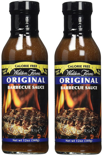 월든팜스 오리지날 바베큐 소스 제로칼로리 무설탕 무지방 글루텐프리, 340g, 2개
