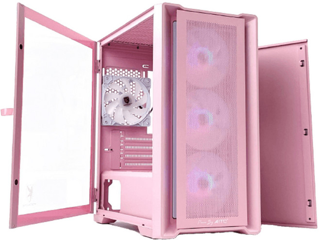 AITC KINGSMAN ARGB電腦機殼, CuBic, 1箱