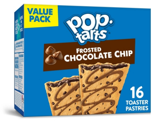켈로그 팝타르트 16개입 프로스트 초콜릿칩 맛, 1개