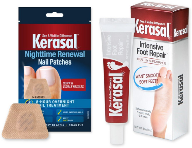 케라셀 나이트타임 패치 14매 + 케라셀풋크림 30g 손발톱영양제 발각질풋케어