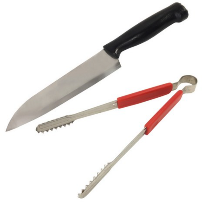 코코렉스 마늘식도 중 + 애플 악어집게, 10세트, 2P (식도+집게)