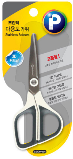 [예스통상] 신학기 학습준비물 인싸템은 여기서 한방에 해결하자1, 13. 다용도가위 소형 SS130-WH