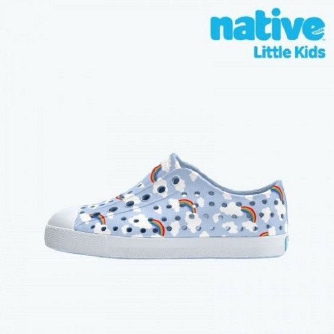 네이티브 제퍼슨 프린트 슈가라이트 리틀키즈_레인보우블루 II 177473