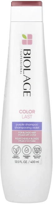 Biolage Color 마지막 퍼플 샴푸 블론드 모발용 400ml(13.5fl oz), BiolageColor마지막퍼플샴푸블론드모발용400ml, 1개, 400ml - 쿠팡