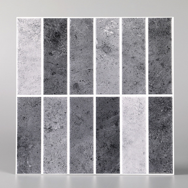 자가 접착식 타일 시트지 DIY 셀프시공 벽지 벽면 데코 타일, LAP-104