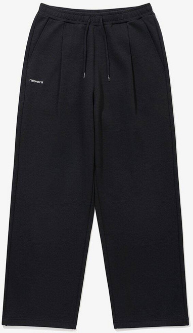 뉴에라 와이드 스웨트 팬츠 블랙 14954599