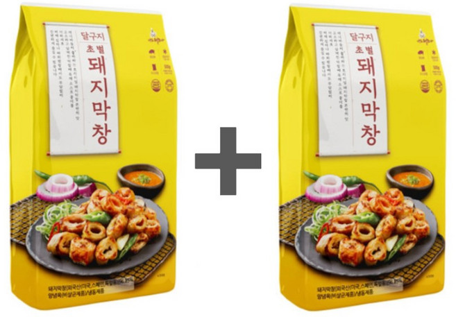 달구지 초벌돼지막창 1kg (소스200g포함) 1+1