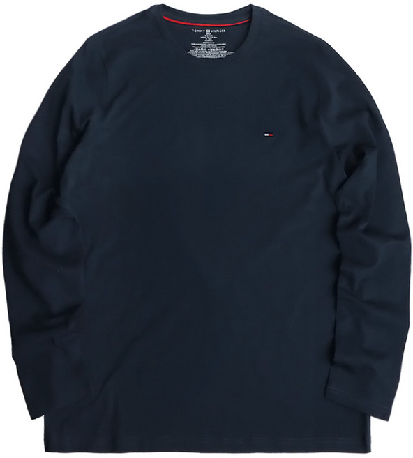 타미힐피거 가을 겨울 와플 커플 긴팔티 루즈핏 오버핏 롱슬리브 티셔츠 T3118