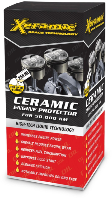 XERAMIC 엔진오일첨가제 공용(가솔린 디젤 LPG), 1개, 250ml