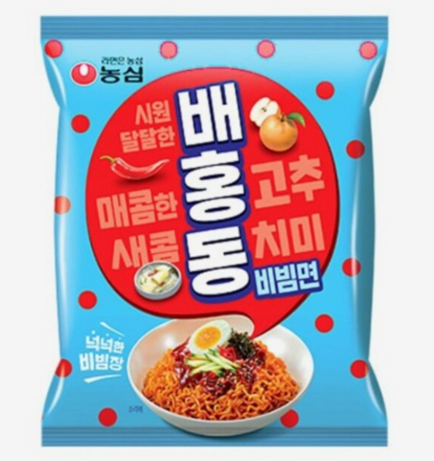 농심 배홍동 비빔면, 16개