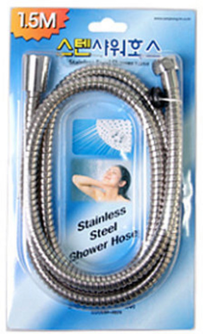 에이스샵_스텐호스1.5m~5m 스텐 메탈 샤워기 호스 샤워호스 샤워기줄 샤워기호스, 스텐호스2m, 1개