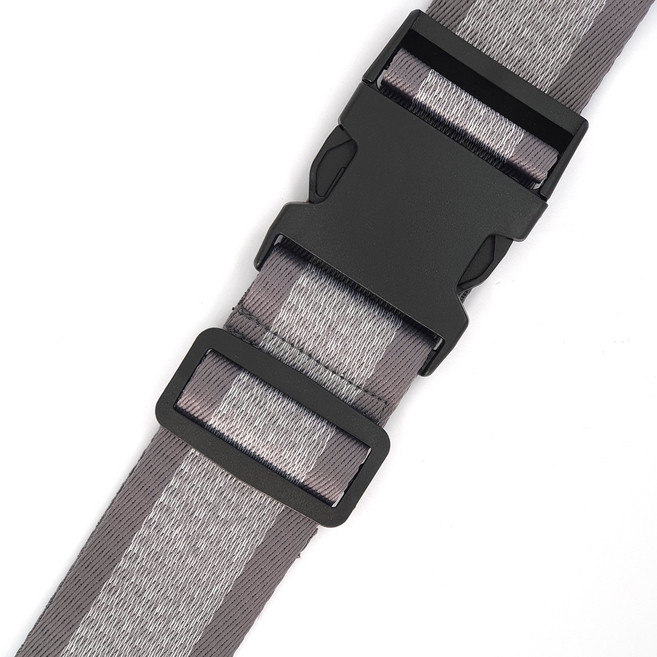 [국산] 프리미엄 원케이 토퍼 매트리스 요가 매트 보관 캠핑 정리 캐리어 버클 스트랩 클립형 1.5미터, 라인그레이, 1.5, 2개