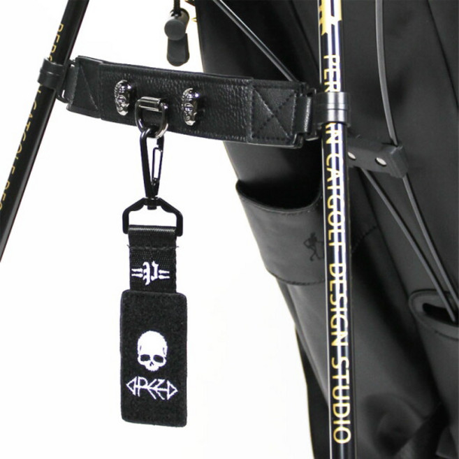 스컬 골프 스탠드백 레그 홀더 (스탠드백 다리벌어짐), 검정