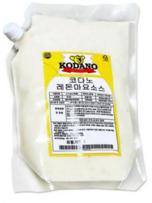 레몬마요소스 코다노 2kg, 1개