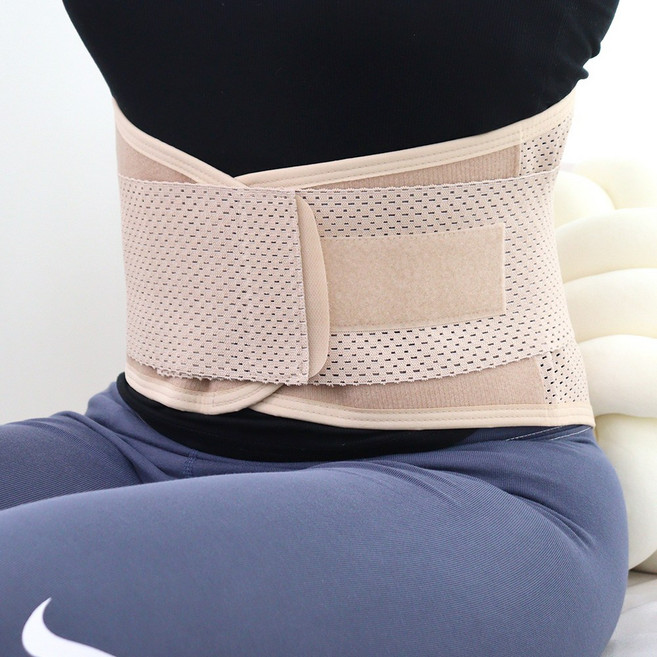 파워플러스 의료용 허리보호대 기능성2중 디스크 벨트 통증 요통대 복대 척추 약국 국내제작, 기능성허리-베이지, 1개