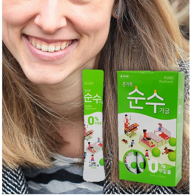 잇몸염증가글 니코틴 편도결석 구내염 임플란트 가글 입향수 아침입냄새 입안건조증 치석제거제, 1개, 40g