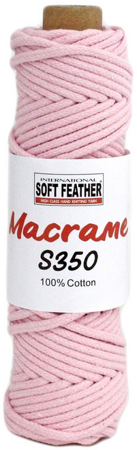 SOFT FEATHER 蘇菲亞 Macrame 編結棉線 S350 3mm 純棉 多色可選, 06, 1個