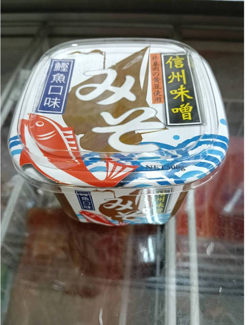 昭田信州味噌 鰹魚風味 500g, 1個