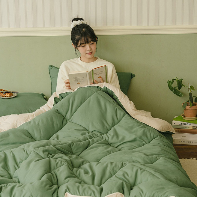 바자르 몽글머핀 양면 극세사 겨울 침구