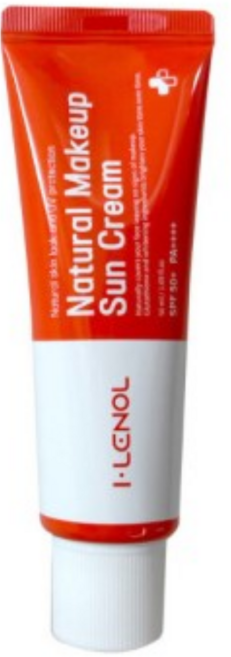 아이레놀 내추럴 메이크업 쌩얼 톤업 선크림 SPF50+ PA++++, 1개, 톤보정