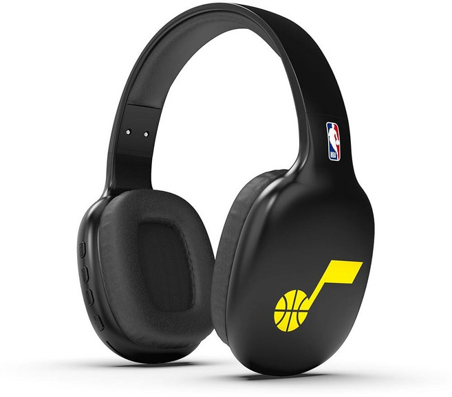 SOAR NBA 무선 오버 더 이어 블루투스 헤드폰 덴버 너겟, 유타 재즈