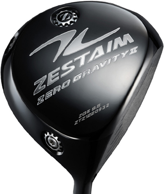 제스타임 제로그라비티2 블랙 남성 드라이버 비거리 골프채 HV340, SR, 9.5도