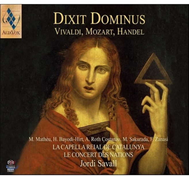[CD] Jordi Savall / Le Concert des Nations 주께서 말하기를 (딕시트 도미누스) - 비발디 / 모차르트 / 헨델 (Dixit...