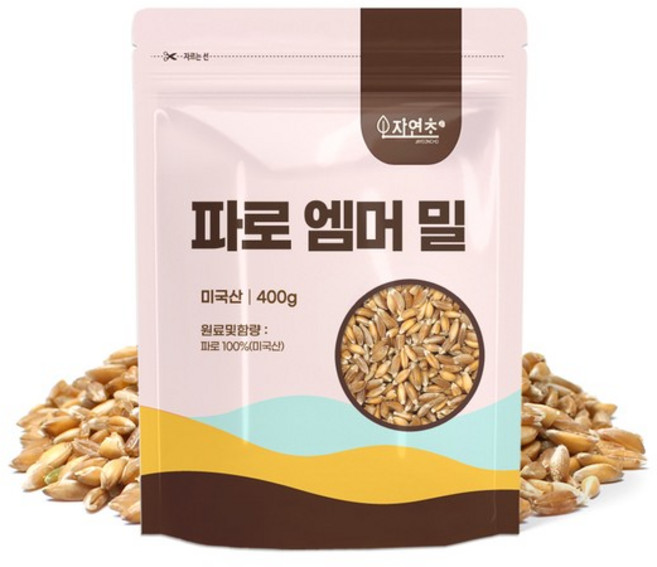 파로 엠머 밀 400g 고대곡물 고대밀 파로쌀 파로밥 에머밀, 없음, 1개