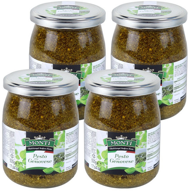 몬티 바질 페스토 500g, 4개