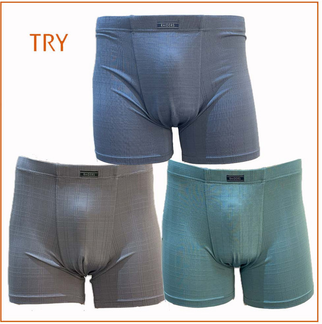 트라이 남성 레이더스 인견스판 드로즈 즈로즈 3매입 Mj6