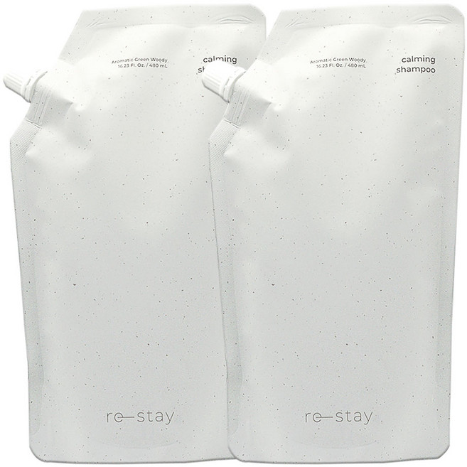 이니스프리 리스테이 카밍 샴푸 480mL 2개