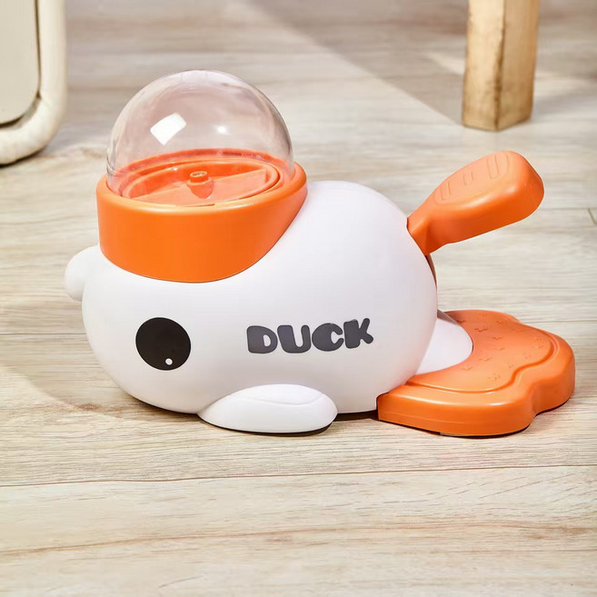 강아지 고양이 지능놀이 분리불안 간식공급 오리 고래 귀여운 노즈워크 장난감, 1개, 흰색