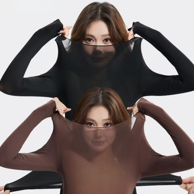 POPSONIC 히트텍 여성 슬림핏 발열내복세트 초슬림 초경량 내의 상하의 세트