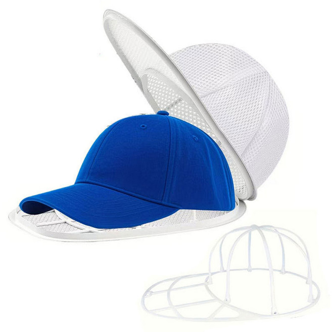 모자 세탁망+세탁틀 1세트, 1개, 화이트