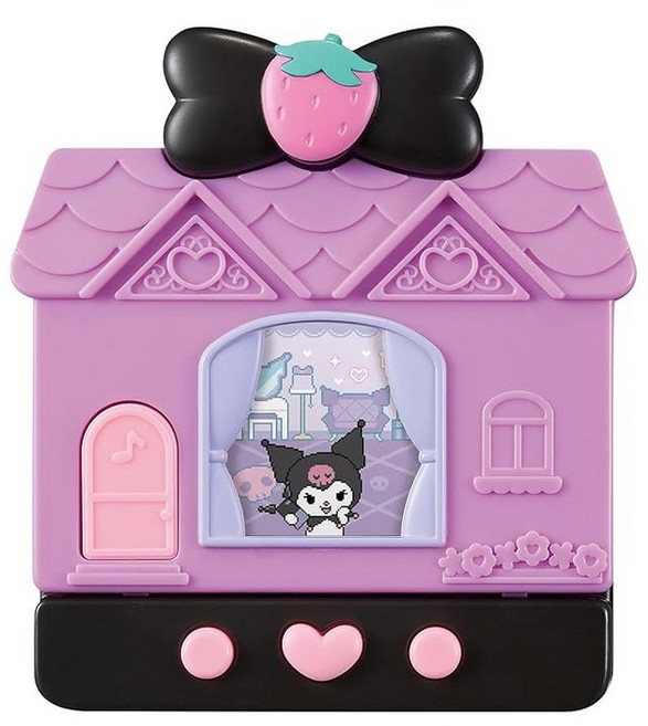 반다이 산리오 다마고치 포켓룸 산리오 캐릭터즈 스파이시 쿠로미, 1개