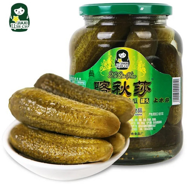 판다중국식품 카츄사 어식 오이피클 오이지, 330g, 2개