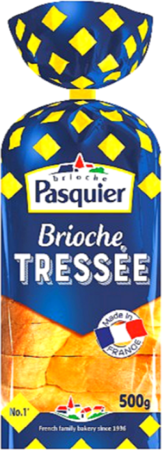 파스키에 브리오슈 식빵 트레쎄 (해동상온), 1개, 500g