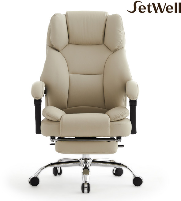 세트웰 침대형 리클라이너 중역 컴퓨터 사무용 사무실 의자 C20 PPADB, 브라운 (Brown)