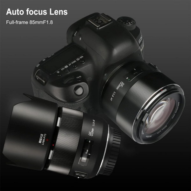 Meike 85mm F1.8 풀 프레임 AF 인물 렌즈(캐논 EF(5D IV/6D II)용) - 중형 망원 단초점