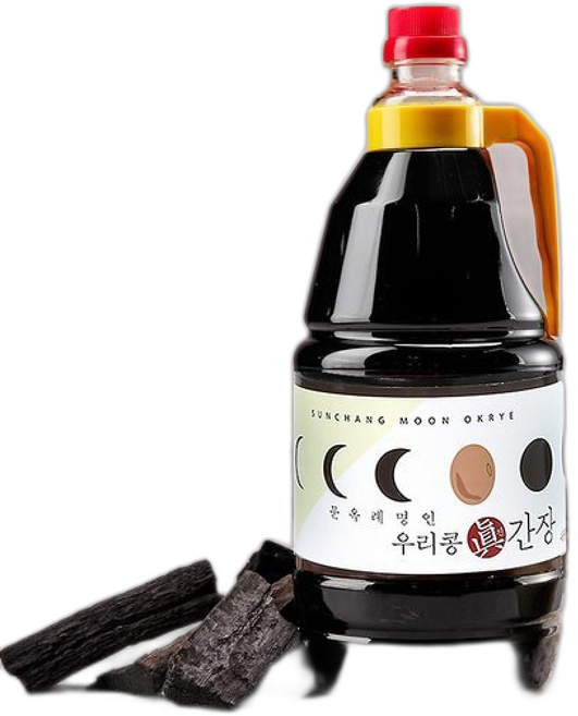 (순창 문옥례 식품)우리콩 진간장 PET용기, 1개, 1.8L