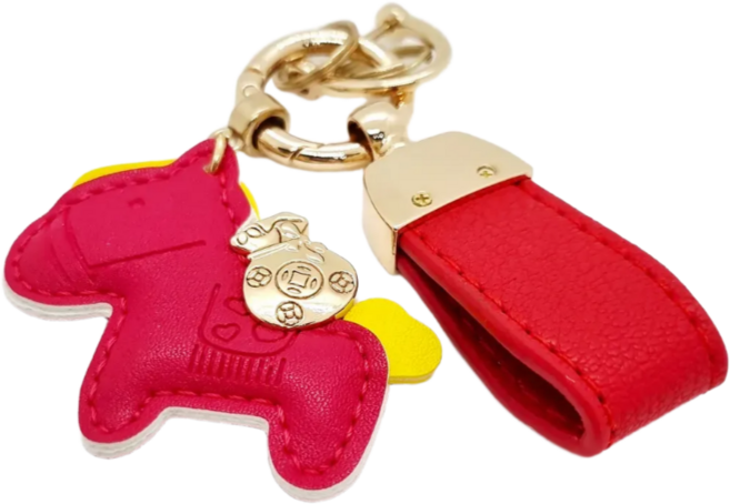 [신비로운 전통] 병오년 붉은말 적토마 백마 행운 키홀더 말키링 말장식 자동차 키홀더 키링 가방장식 말열쇠고리