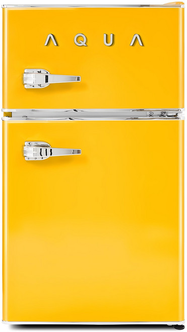 하이얼 아쿠아 클래식 레트로 82L 2도어 냉장고 방문설치, (빠른배송)Ref/C250-냉장고