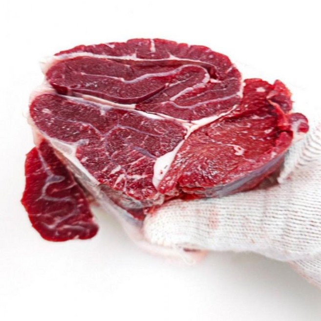 한우사태살 국거리 1등급한우 350g 뭉티기 육사시미, 1개