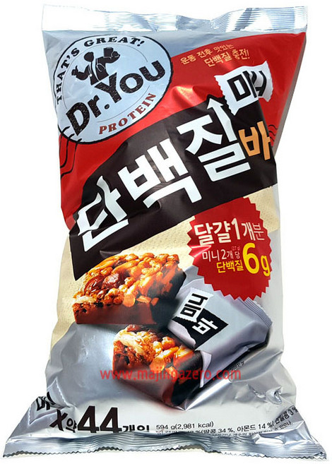닥터유 프로틴바 미니, 13.5g, 44개