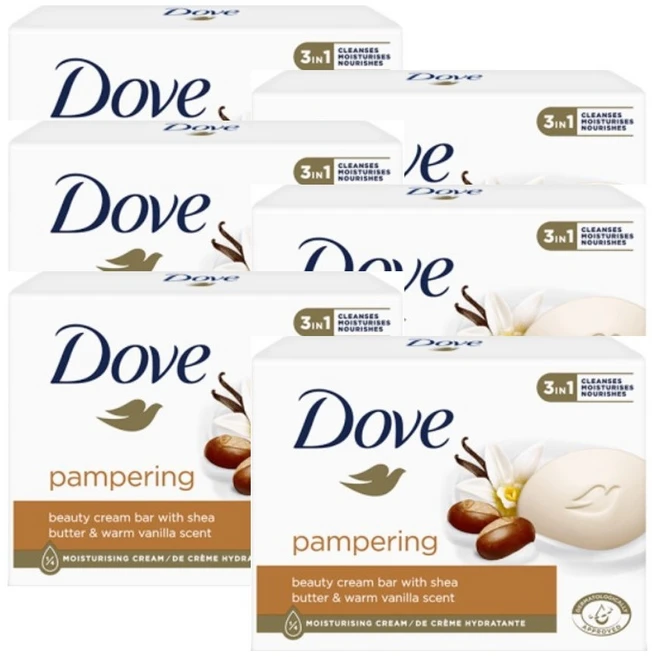도브 시어버터 뷰티 바 비누 90g 6개, 6개입 - 쿠팡